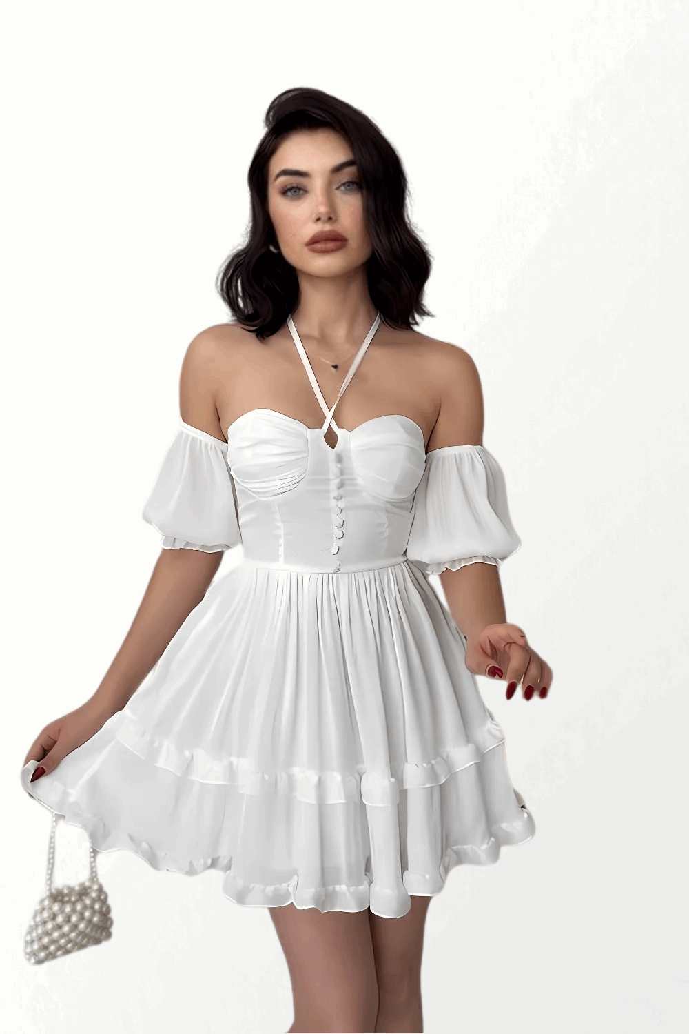 SHORT OFF SHOULDER DRESS