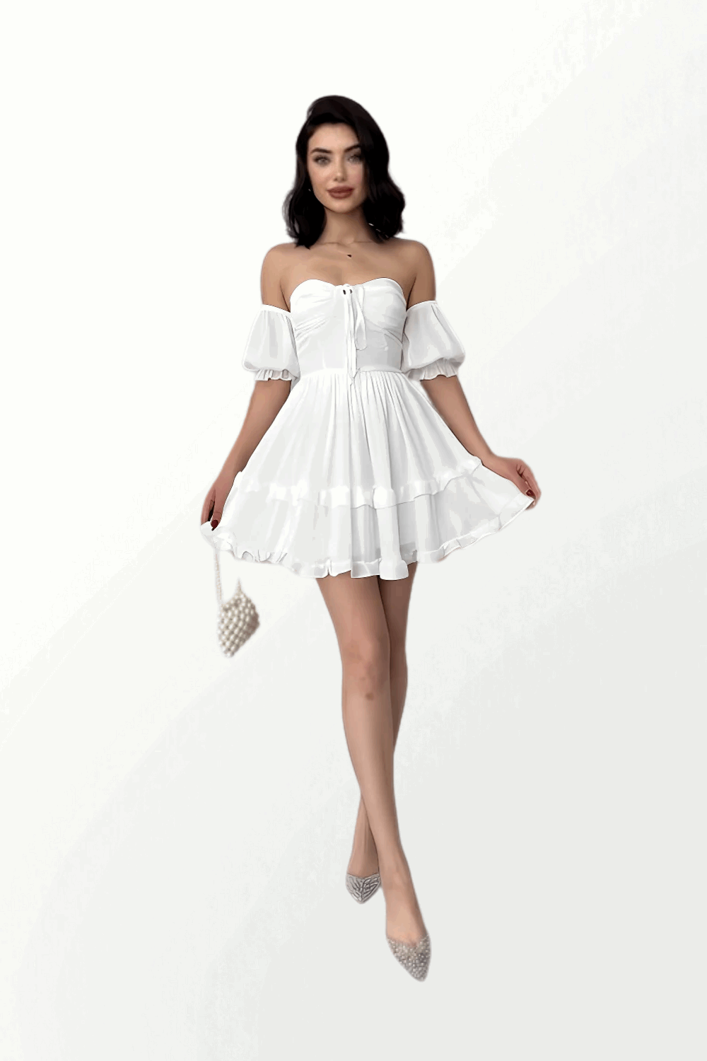 SHORT OFF SHOULDER DRESS
